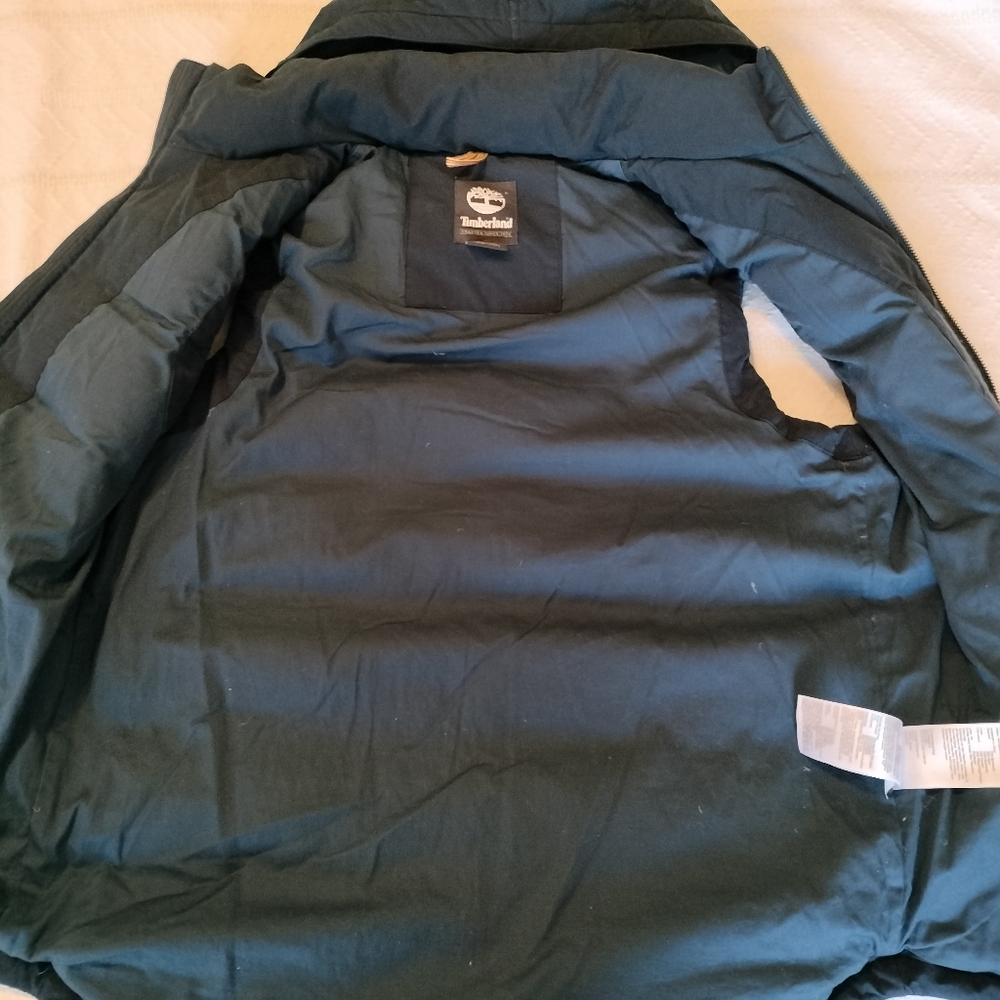 Timberland Men's Down Vest Navy S - Picture 10 of 10